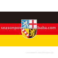 New 3x5 Saarland German state polyester flags